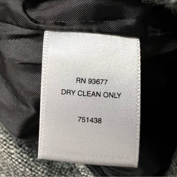 Liz Claiborne Black And Sparkle Tweed Wool Blend Pencil Skirt - Picture 5 of 8